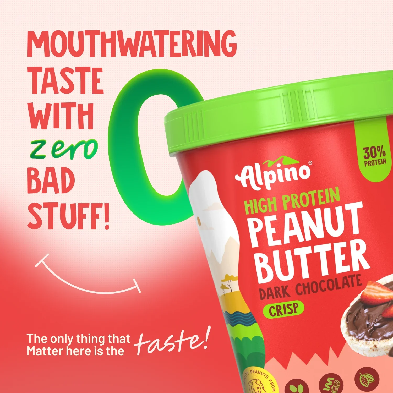 High Protein Dark Chocolate Peanut Butter Crisp - Image 7