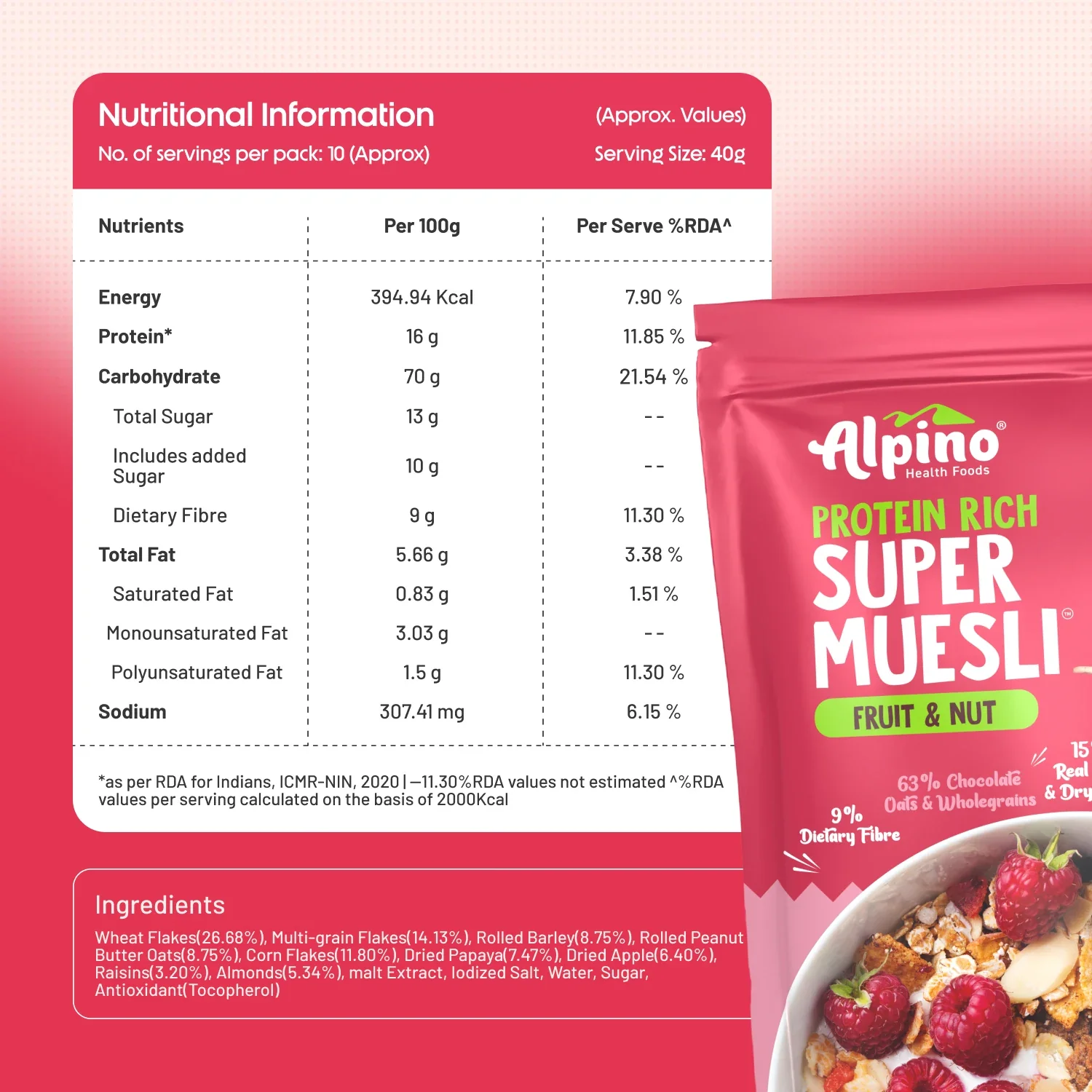 Super Muesli Fruit & Nuts - Image 13
