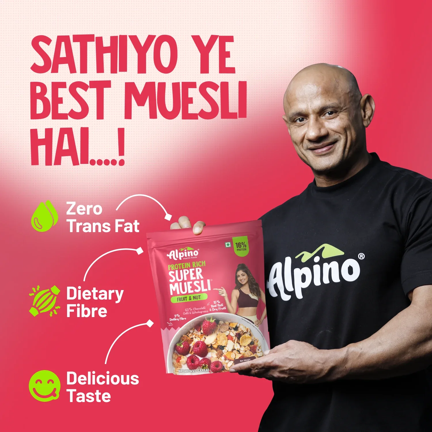 Super Muesli Fruit & Nuts - Image 4